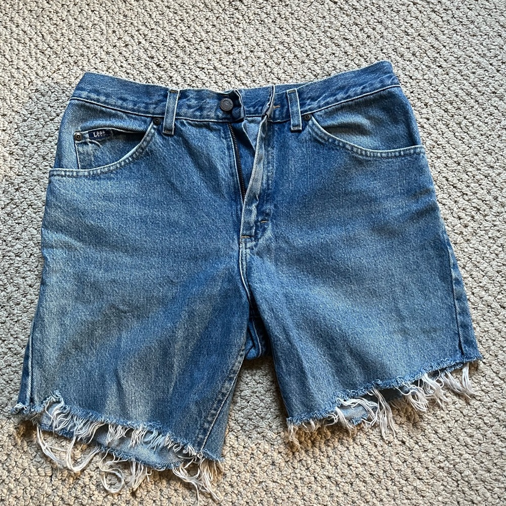 Lee cut off shorts